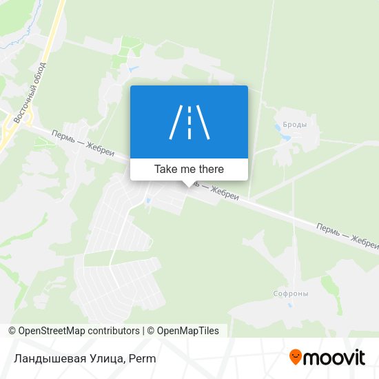 Ландышевая Улица map