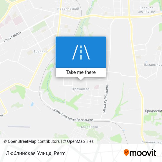 Люблинская Улица map