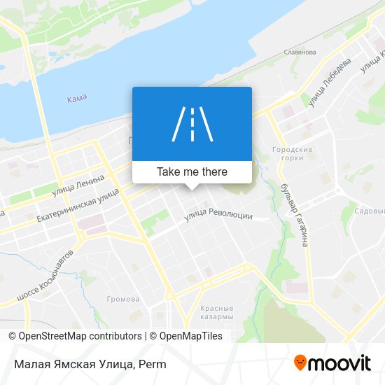 Малая Ямская Улица map