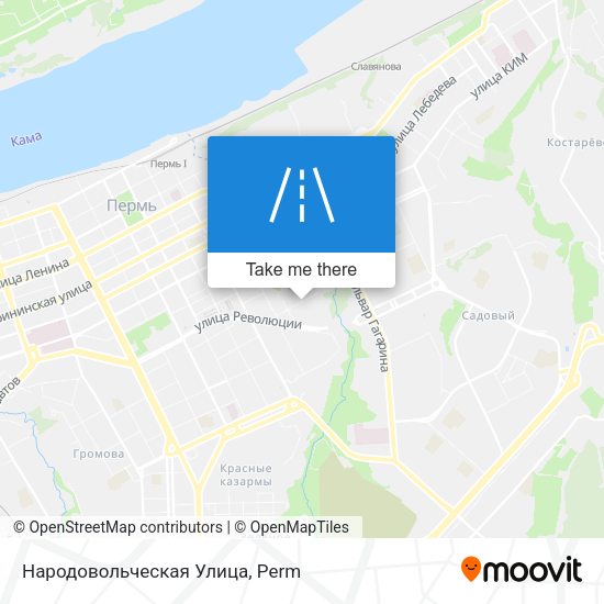 Народовольческая Улица map