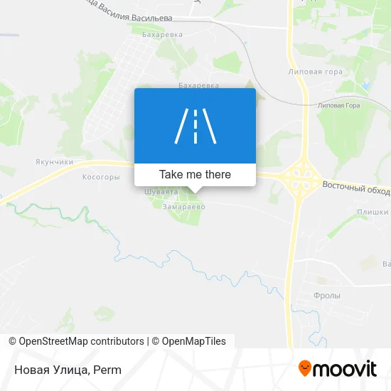 Новая Улица map