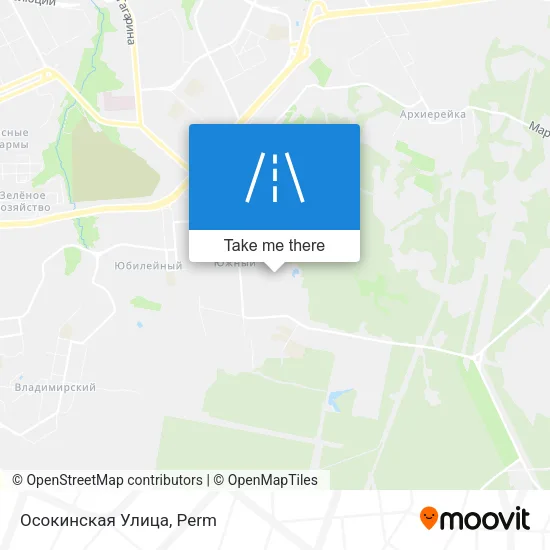 Осокинская Улица map