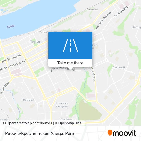 Рабоче-Крестьянская Улица map