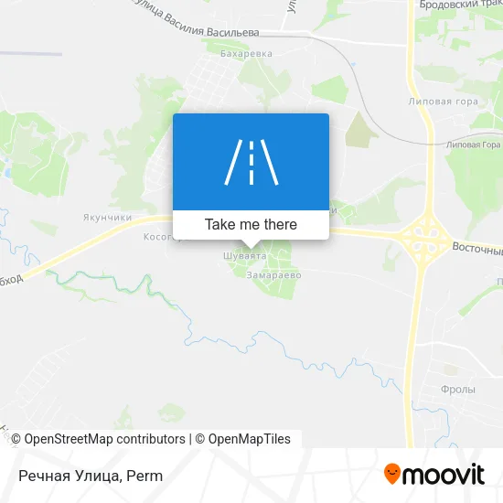 Речная Улица map