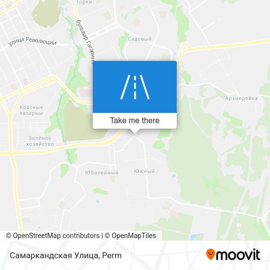 Самаркандская Улица map