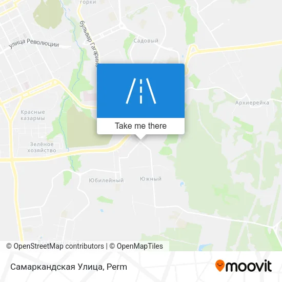 Самаркандская Улица map