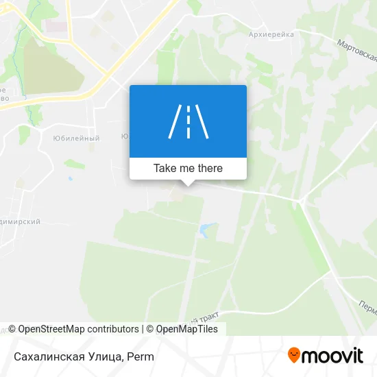 Сахалинская Улица map