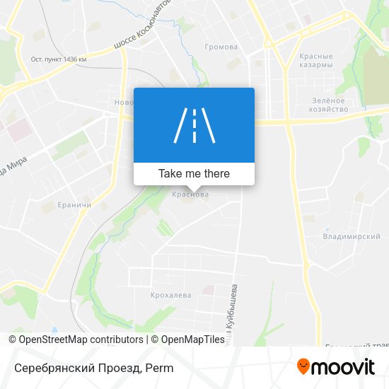 Серебрянский Проезд map