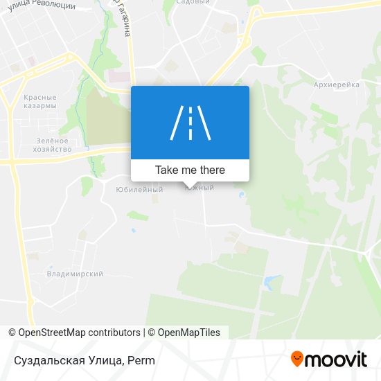 Суздальская Улица map