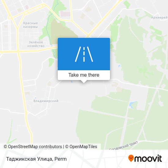 Таджикская Улица map
