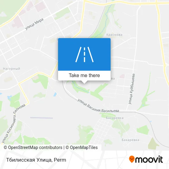 Тбилисская Улица map