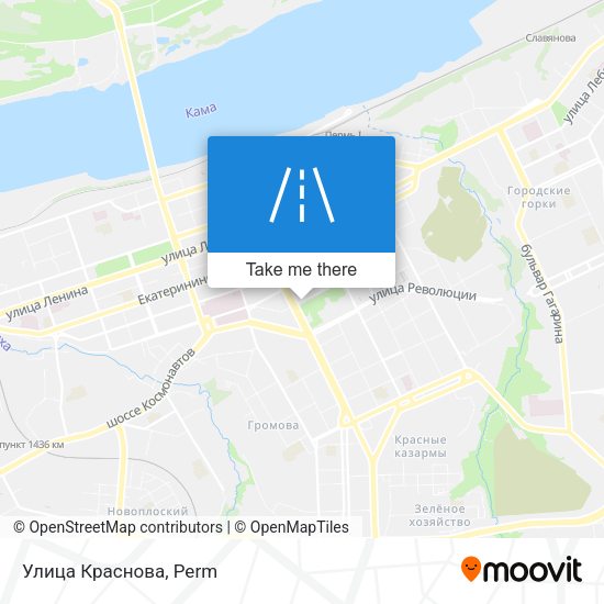 Улица Краснова map