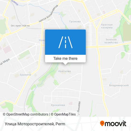 Улица Моторостроителей map