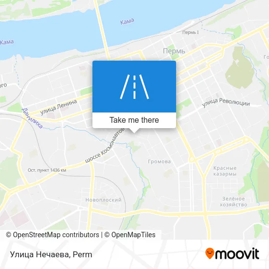 Улица Нечаева map