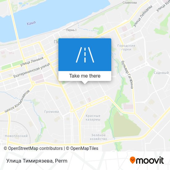 Улица Тимирязева map