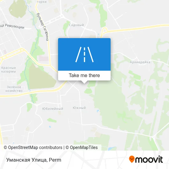 Уманская Улица map