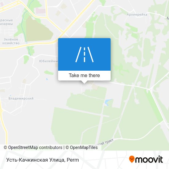 Усть-Качкинская Улица map
