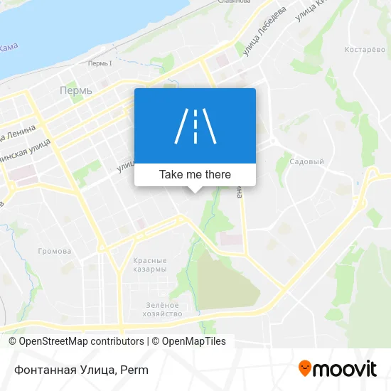 Фонтанная Улица map