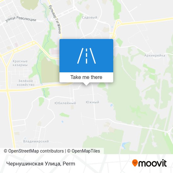 Чернушинская Улица map
