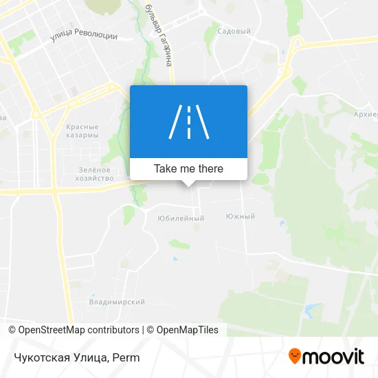 Чукотская Улица map