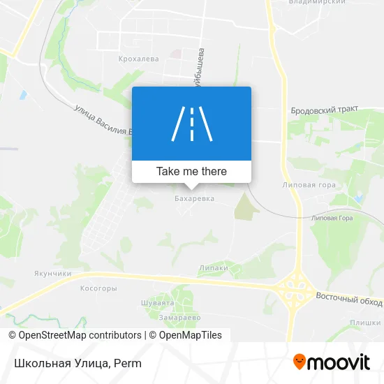Школьная Улица map