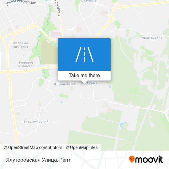 Ялуторовская Улица map