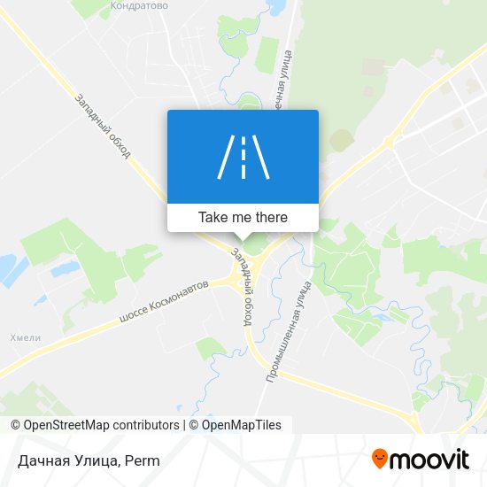 Дачная Улица map