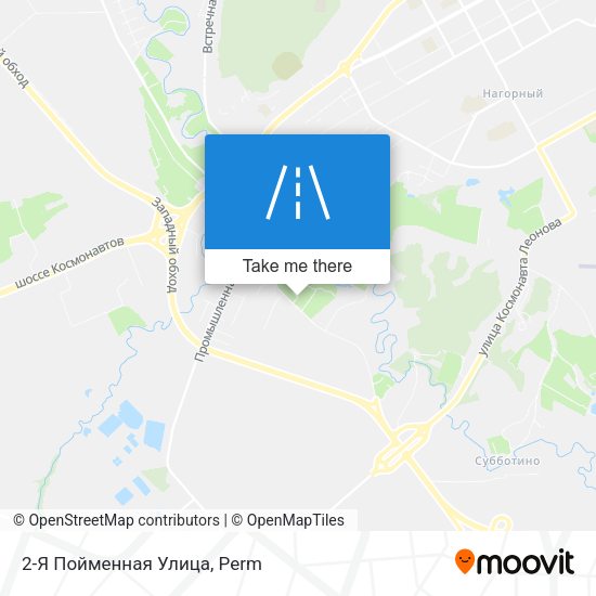 2-Я Пойменная Улица map