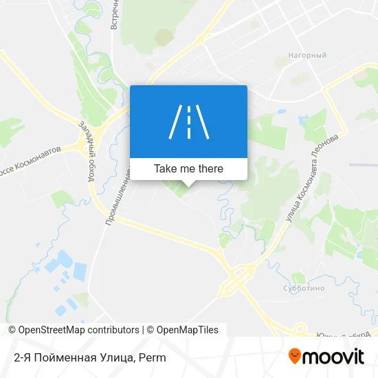 2-Я Пойменная Улица map