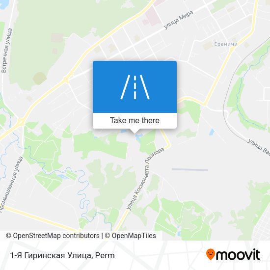 1-Я Гиринская Улица map