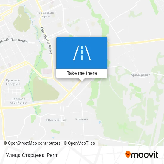 Улица Старцева map