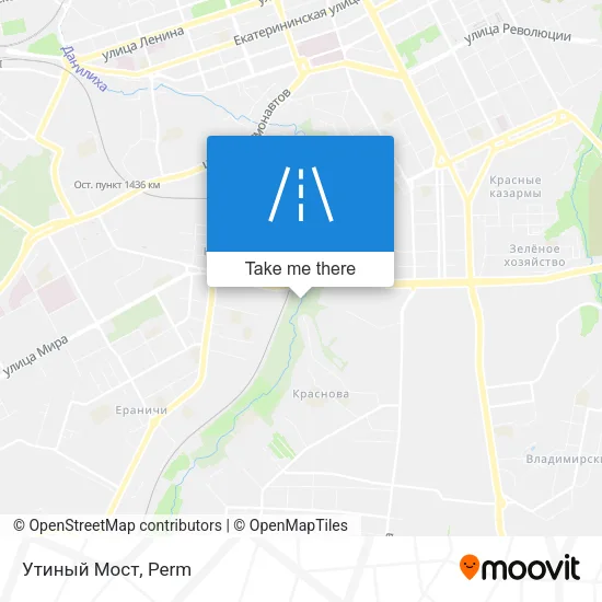 Утиный Мост map