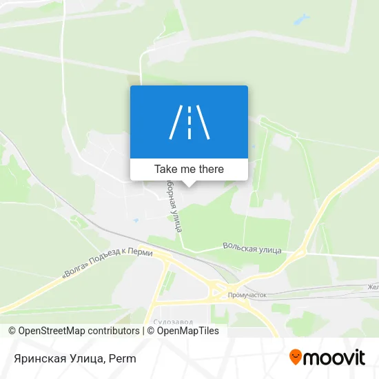 Яринская Улица map