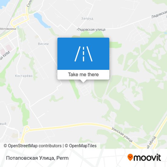 Потаповская Улица map