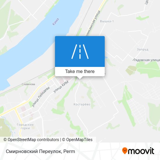 Смирновский Переулок map
