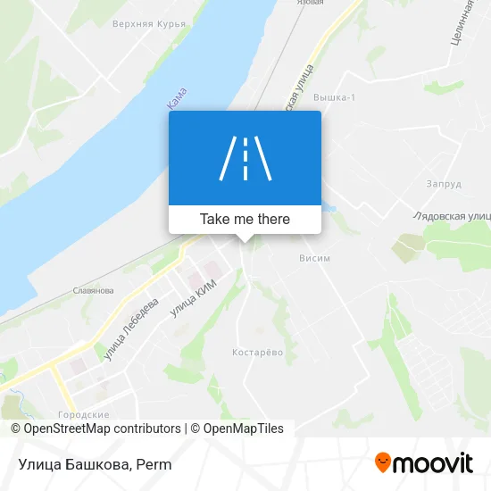 Улица Башкова map
