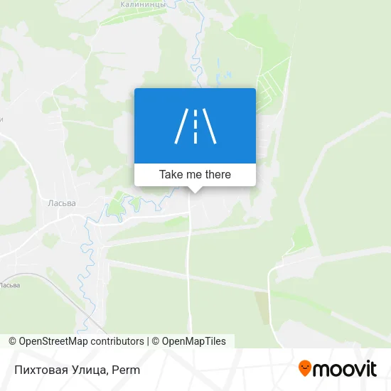 Пихтовая Улица map