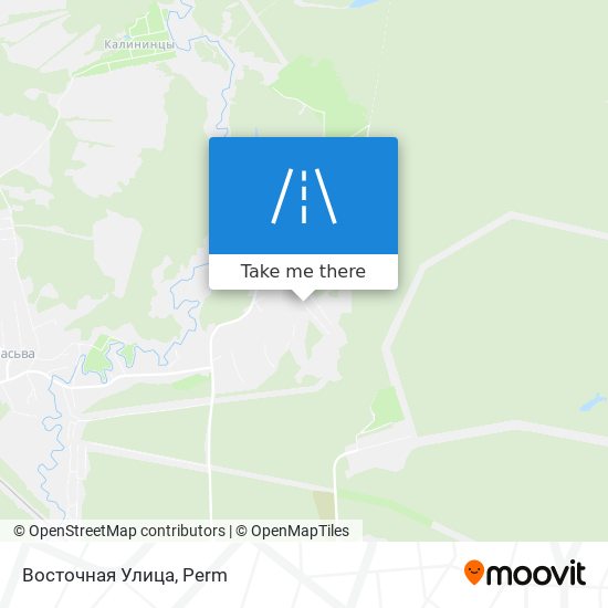 Восточная Улица map