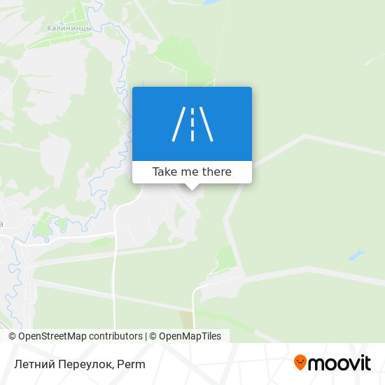 Летний Переулок map