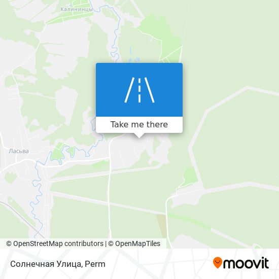 Солнечная Улица map