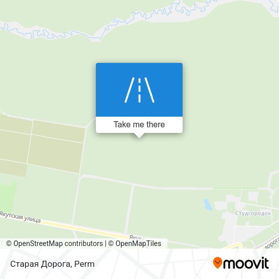 Старая Дорога map