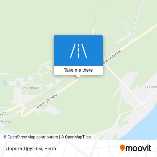 Дорога Дружбы map