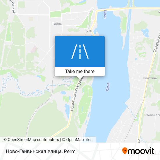 Ново-Гайвинская Улица map