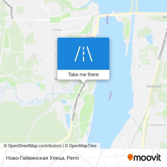 Ново-Гайвинская Улица map