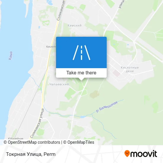 Токрная Улица map