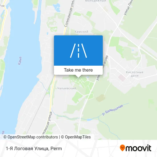 1-Я Логовая Улица map