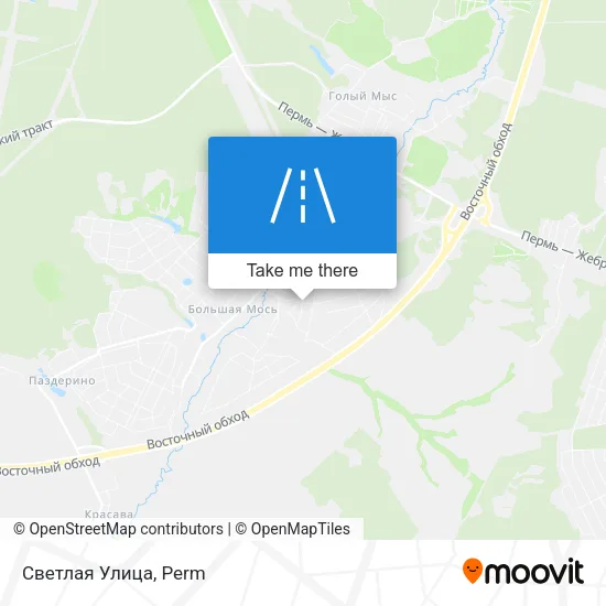 Светлая Улица map