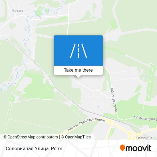 Соловьиная Улица map