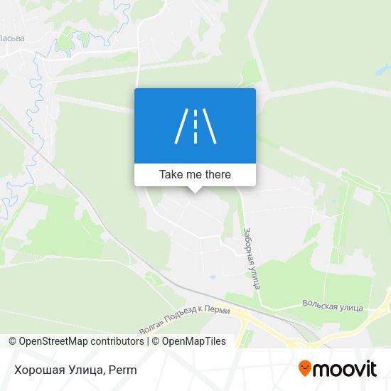 Хорошая Улица map