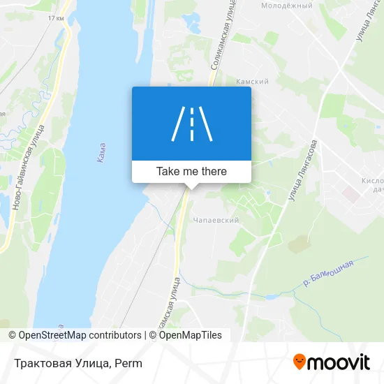 Трактовая Улица map